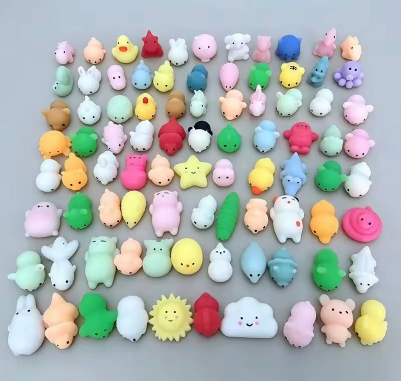 Animal Mochi Squishies (set of 5)